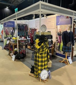 Strathmore Woollen Company trade stand | Invest in Angus Strathmore Woollen Company trade stand